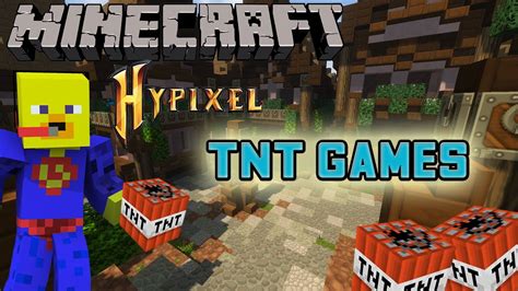 Minecraft Server Minigames Episode 10 Hypixel Tnt Games Og Assasain