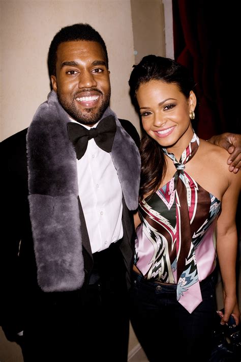 kanye west boasted about hooking up with christina milian during tour outburst the us sun