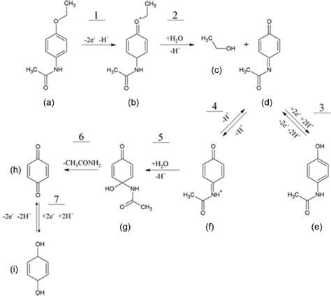 Scheme 2 Scheme Of The Reactions Involved In The Oxidation Of