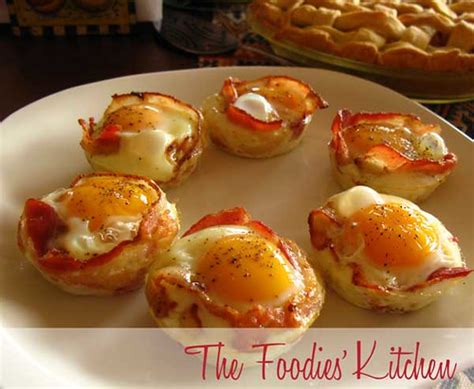 Egg And Bacon Bundles The Foodies Kitchen