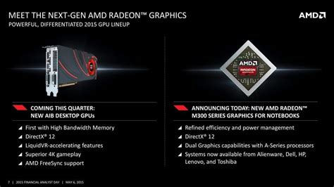 By jhurst117 february 11 in graphics cards. Introducing AMD AIB and M300 GPU with HBM and DirectX 12 support - InfySim