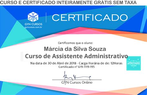Curso De Assistente Administrativo Online Grátis E Com Certificado Gratuito