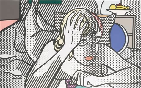 Thinking Nude From The Nude Series Von Roy Lichtenstein Auf Artnet My