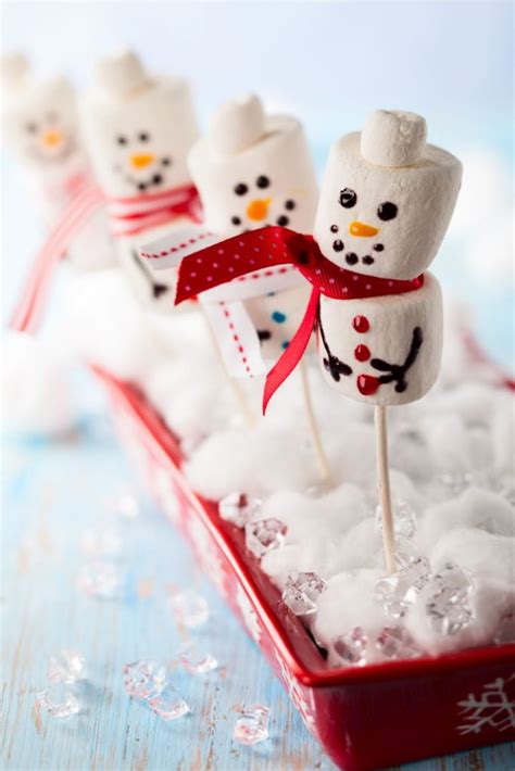 Easy And Fun Marshmallow Snowman Edible Craft For Kids