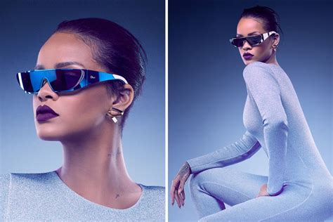 rihanna teams up with dior on a futuristic sunglasses collection futuristic sunglasses dior