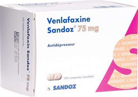 venlafaxin sandoz tablets 75mg 100 stück in der adler apotheke