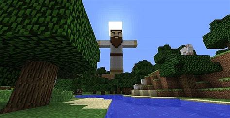 Jesus Statue Minecraft Schematic