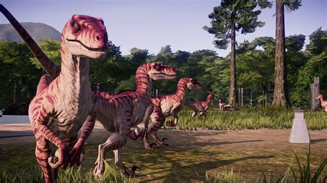 Jurassic Park Novel Raptor Skin At Jurassic World Evolution Nexus