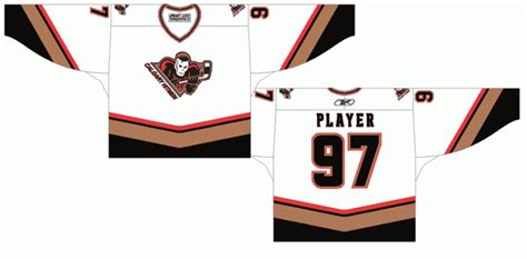 Calgary Hitmen Home Uniform - Western Hockey League (WHL) - Chris ...