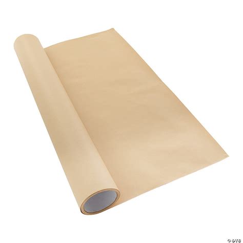 Kraft Paper Tablecloth Roll Oriental Trading