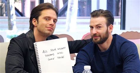Everything We Know About Chris Evans And Sebastian Stans Friendship