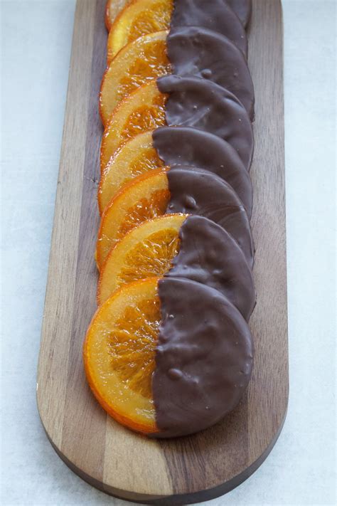 Chocolate Dipped Orange Slices Savored Sips