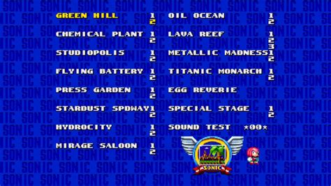 How To Use Level Select In Sonic Mania