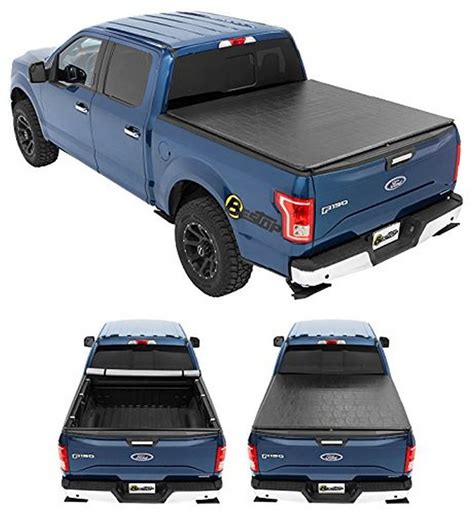 Bestop 1811301 Ziprail Soft Tonneau Cover For 2004 2018 Ford F 150 Crew