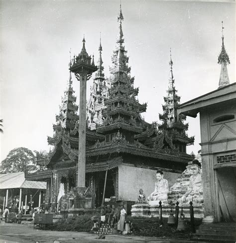 Photo31034 Shrine Shwe Dagon Pagoda Rangoon Royal Asiatic