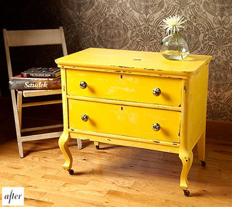 23 Expressive Yellow Painted Furniture Ideas