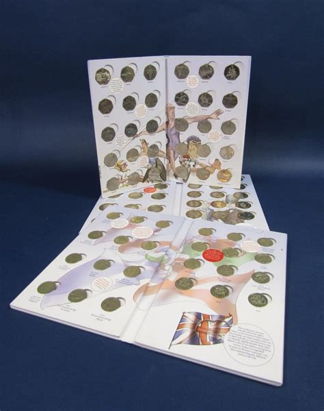 Royal Mint Coin Collectors Albums The Great British Coin Hunt 2 X £