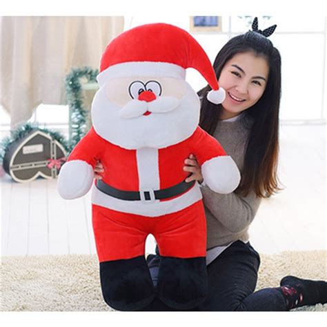 Fancytrader New Jumbo Santa Claus Plush Toy Big Giant Stuffed Soft Hot