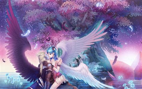 Romantic Anime Wallpaper Wallpapersafari