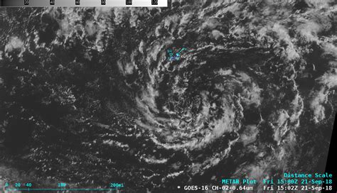 Remnants Of Post Tropical Cyclone Florence North Of Bermuda — Cimss