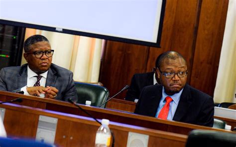 Minister Fikile Mbalula And Prasa Briefs Standing Committee On Public