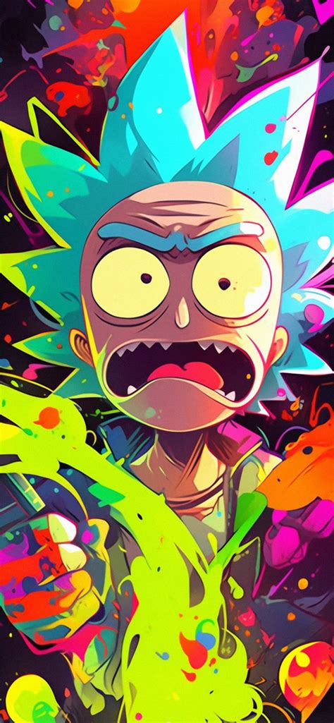 Cool Rick And Morty Wallpapers Rick Sanchez Wallpapers Iphone