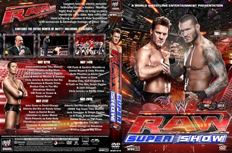 Wwe Raw 2012 May Dvd Cover By Chirantha On Deviantart