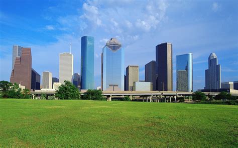 Houston Skyline Wallpapers Hd Pixelstalknet