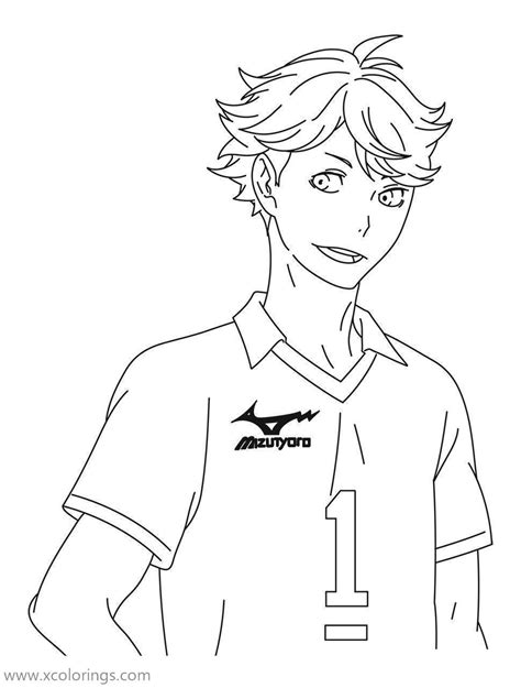 Haikyuu Coloring Pages Kenma Kozume Xcoloringscom Karasuno Printable