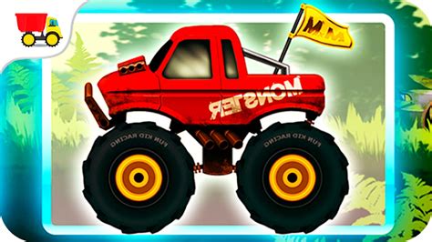 Jungle Monster Truck Kids Race Racing For Toddlers Kids Car Games