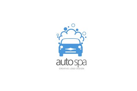 Auto Spa Logo Creative Market