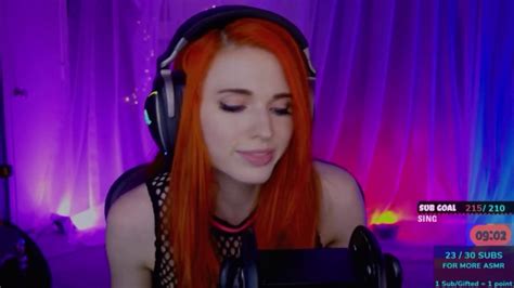Video Amouranth ASMR Singing Twitch Nude Videos And Highlights