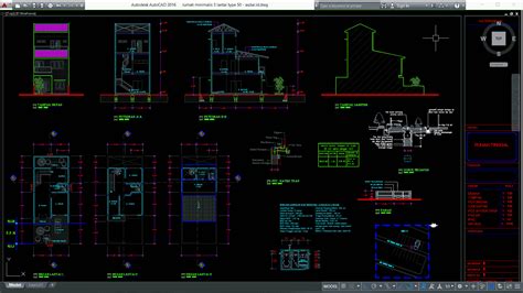 Sebuah program desain cad gratis terbaru unduh sekarang. Download Desain Rumah Minimalis 3 lantai Type 50 DWG ...