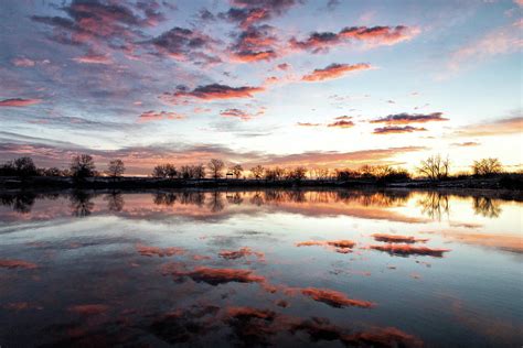 Suburban Pond Sunrise Photograph By Tony Hake Pixels