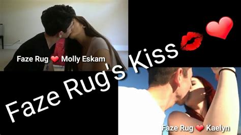 Faze Rug Kissing Scenes Ft Molly Eskam And Kaelyn 💋💔💓💕 Youtube