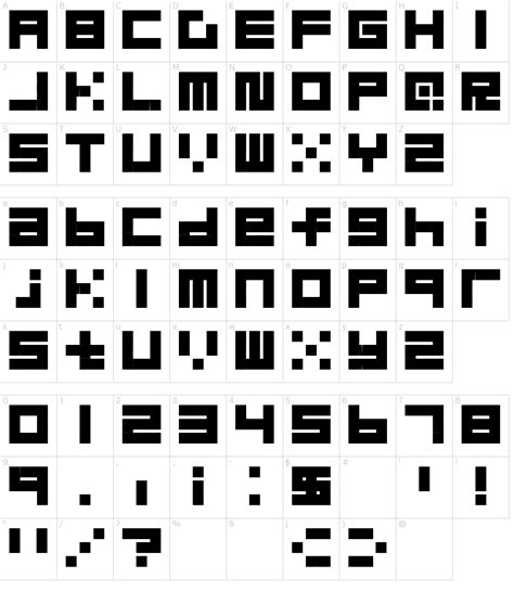 Types Of Block Font