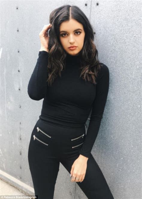 Rebecca Black Says She Received Death Threats Over Friday Daily Mail Online