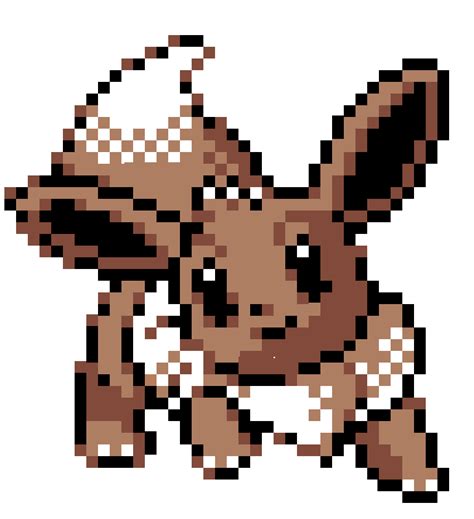 The best gifs are on giphy. Pokémon Gold and Silver Eevee Sprite Pixel art - sprite png download - 972*1065 - Free ...
