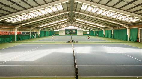 Here you'll find indoor tennis courts, a fitness floor, a pro shop — 15,000 square feet, all dedicated to the game we love. Scratch Your Wimbledon Itch With This Handy Guide To ...