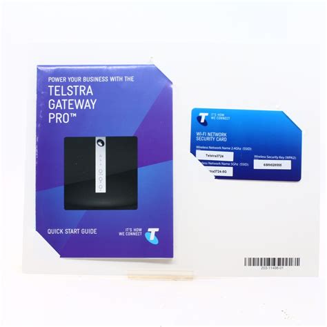 Telstra Business Smart Modem Gateway Pro Router Nbndsl Wi Fi Ac 24
