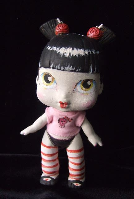 Gothic Gisha Altered Art Emo Doll Flickr Photo Sharing