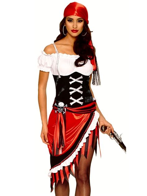 Womens Pirate Vixen Costume