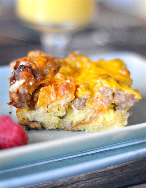 Overnight Breakfast Casserole Easy Ministering Printables