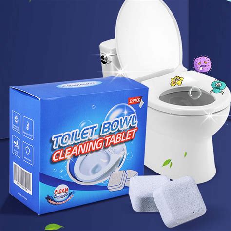 Toilet Bowl Cleaners Automatic Toilet Bowl Cleaner Tablets For Deodorizing And Descaling Long