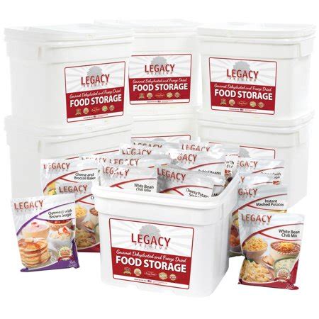 Emergency food isn't the same as your parent's bomb shelter supplies. Legacy Premium 720 Large Serving Emergency Food Supply ...