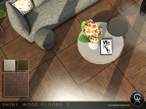 The Sims Resource Shiny Wood Floors 2