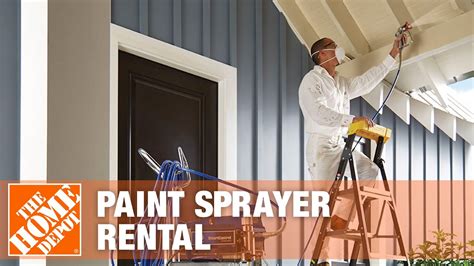 Home depot paint sprayer rentals can cost from $40 per hour to $120 per day. Paint Sprayer Rental | The Home Depot - YouTube