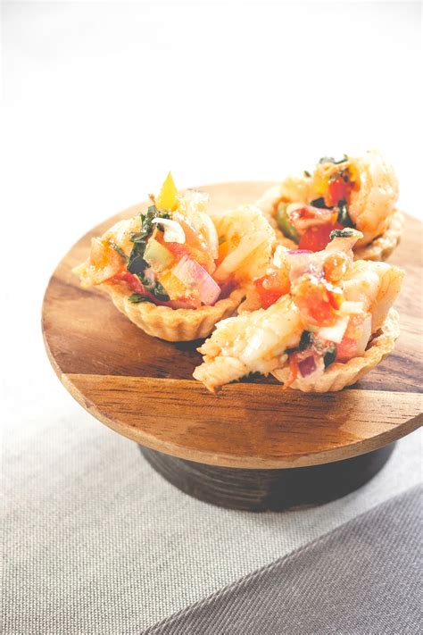 Coastal living magazine, november 2008 edition. White shrimp, lime juice, bell peppers, red onions ...