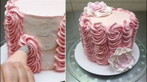 If you want to refrigerate a decorated cake, place it in the refrigerator unwrapped until the frosting hardens slightly. Buttercream Cake Decorating. Fast and Easy Technique by ...