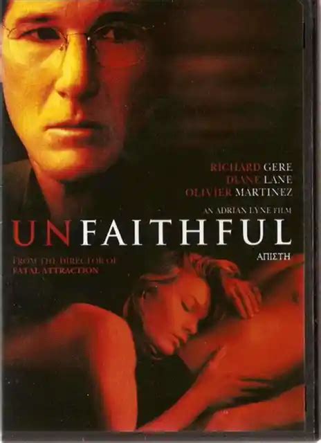 Unfaithful Richard Gere Diane Lane Olivier Martinez 2002 R2 Dvd 1363 Picclick